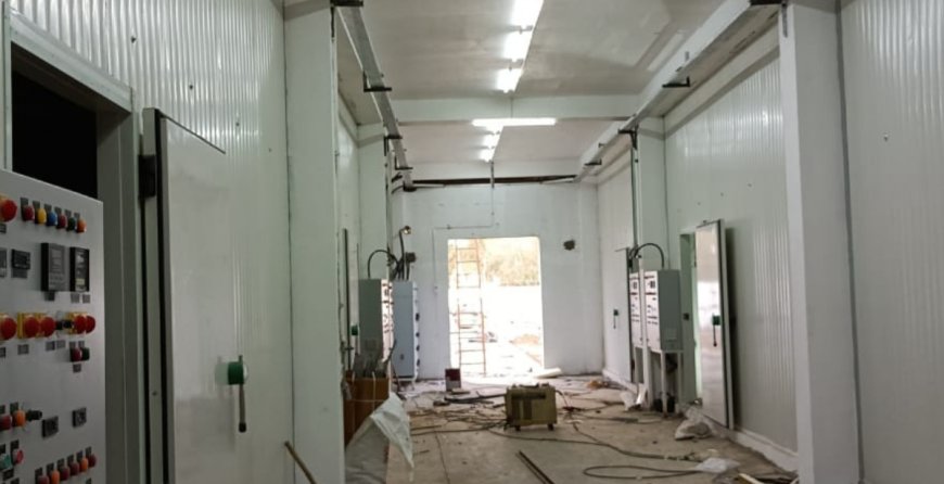 Commercial mushroom farm setup India